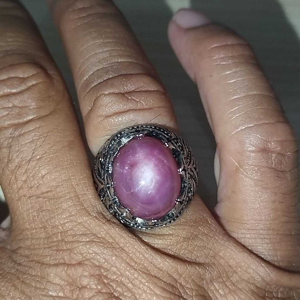 Natural Ruby Star Mumbul estmasi Tanzania