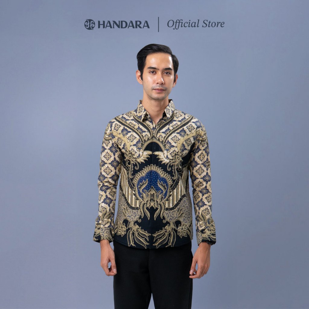 Batik Handara Bramantya Kemeja Slim Fit Premium Erro