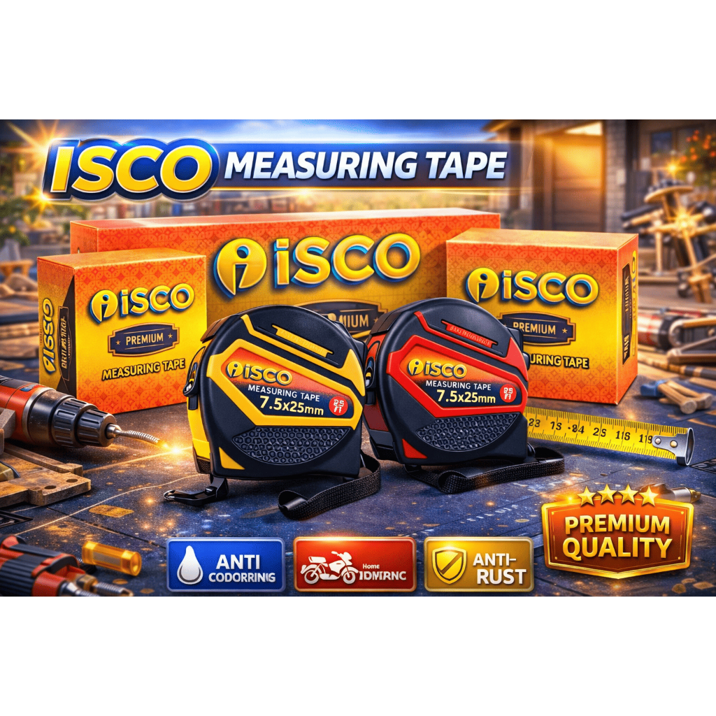 Meteran ISCO Premium SP-01/Meteran Karet ISCO