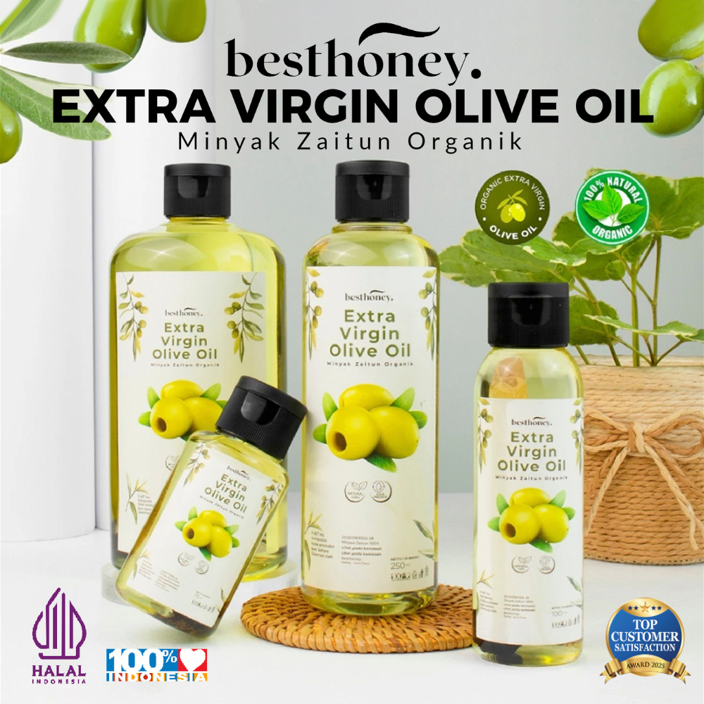 Best Honey Extra Virgin Olive Oil Asli Organik