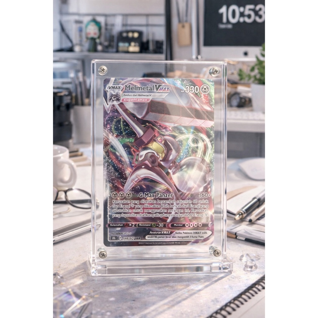 Kartu Pokemon Original - Melmetal VMAX 048/071 RRR