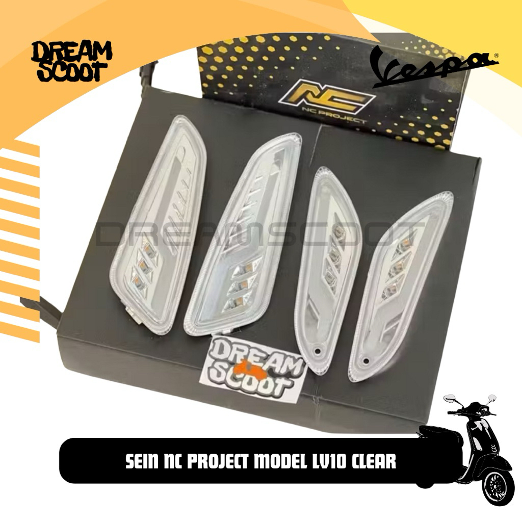 Sein NC Project Clear running Vespa Sprint Vespa Primavera Vespa matic Sein running Vespa Sprint Sei
