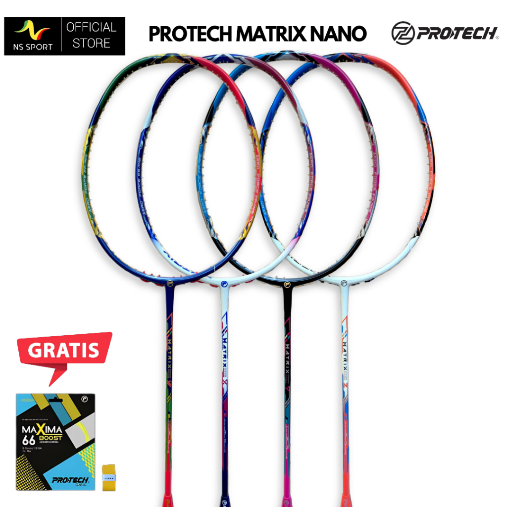 Protech Raket Badminton Matrix Nano