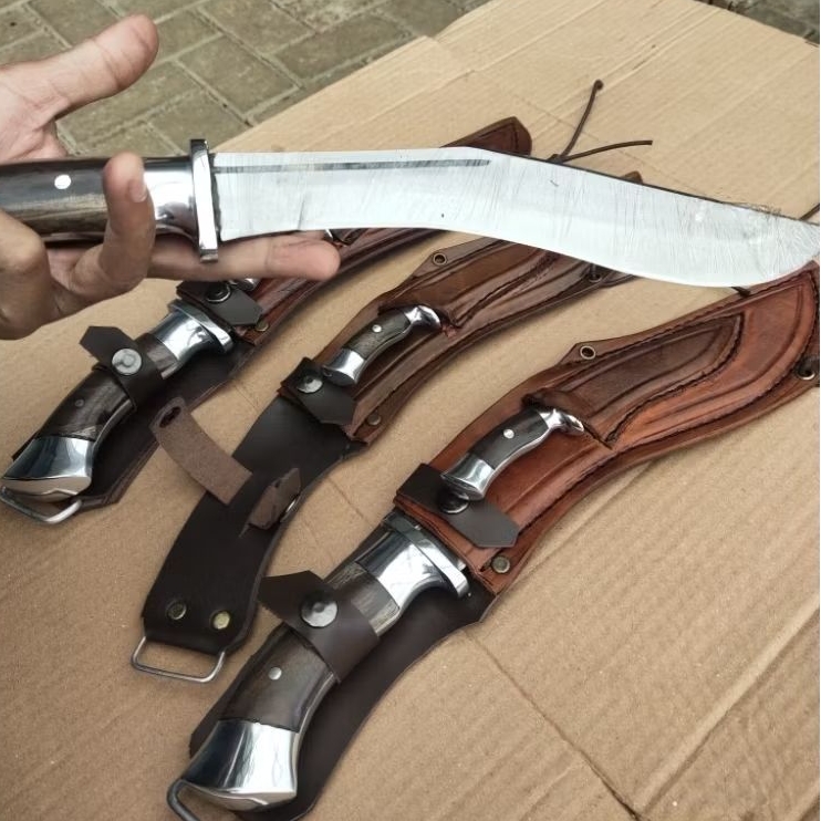 Pisau caming model kukri