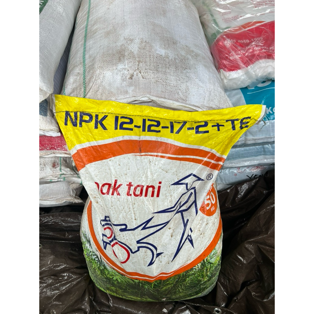 NPK PAK TANI 12-12-17-2 TE ORIGINAL 1Kg REPACK
