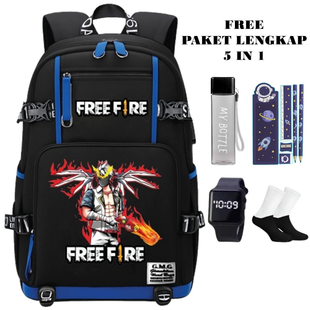 HEPII [DISCOUNT GEDE] RANSEL KARAKTER EVOS TAS KOREAN STYLE REMAJA/TAS RANSEL ANAK PRIA BERKUALITAS/