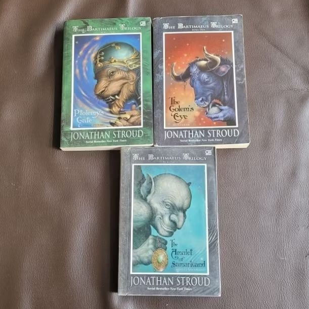 Novel The Bartimaeus Trilogy by Jonathan Stroud (Box Set)