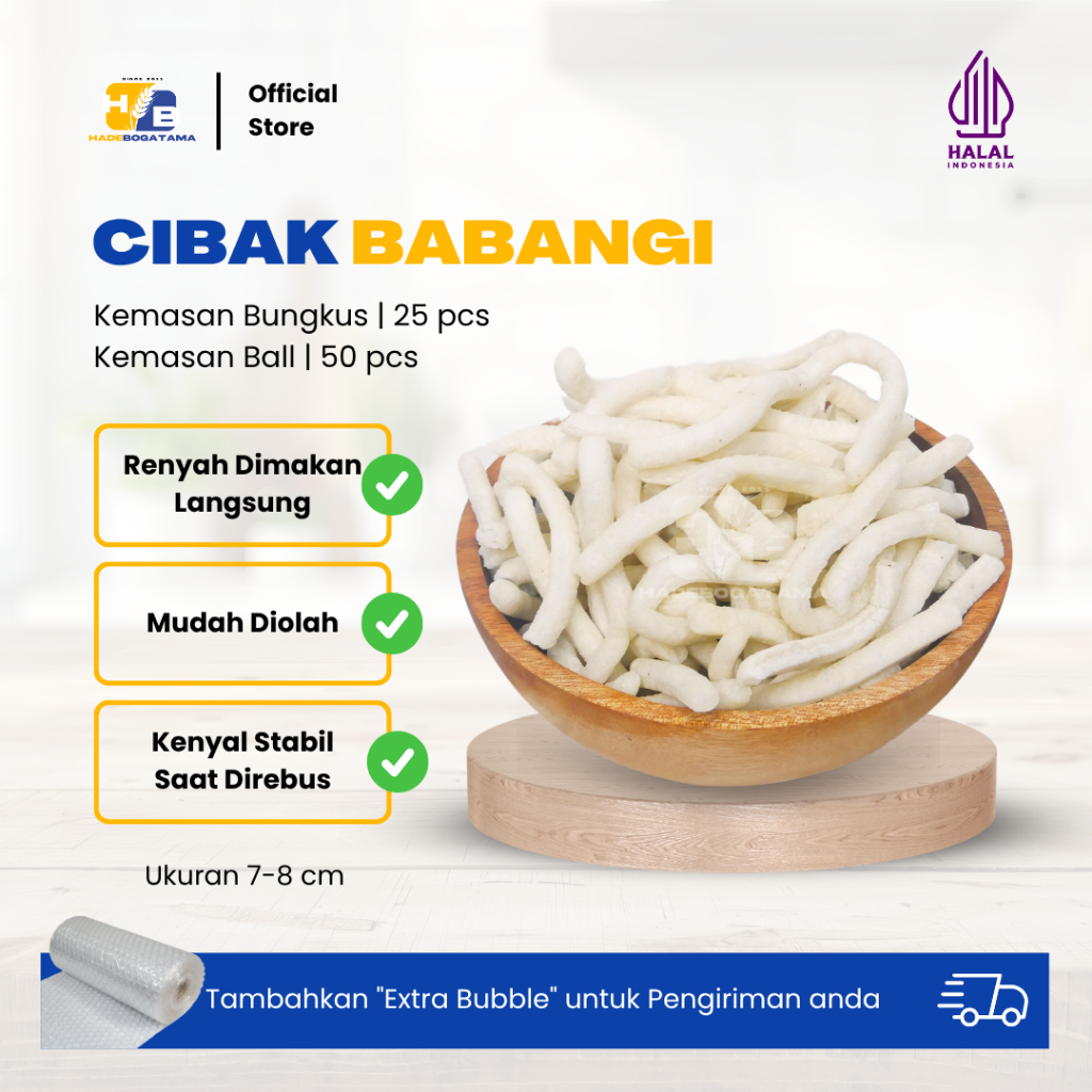 Cibak Babangi kemasan 200 gr