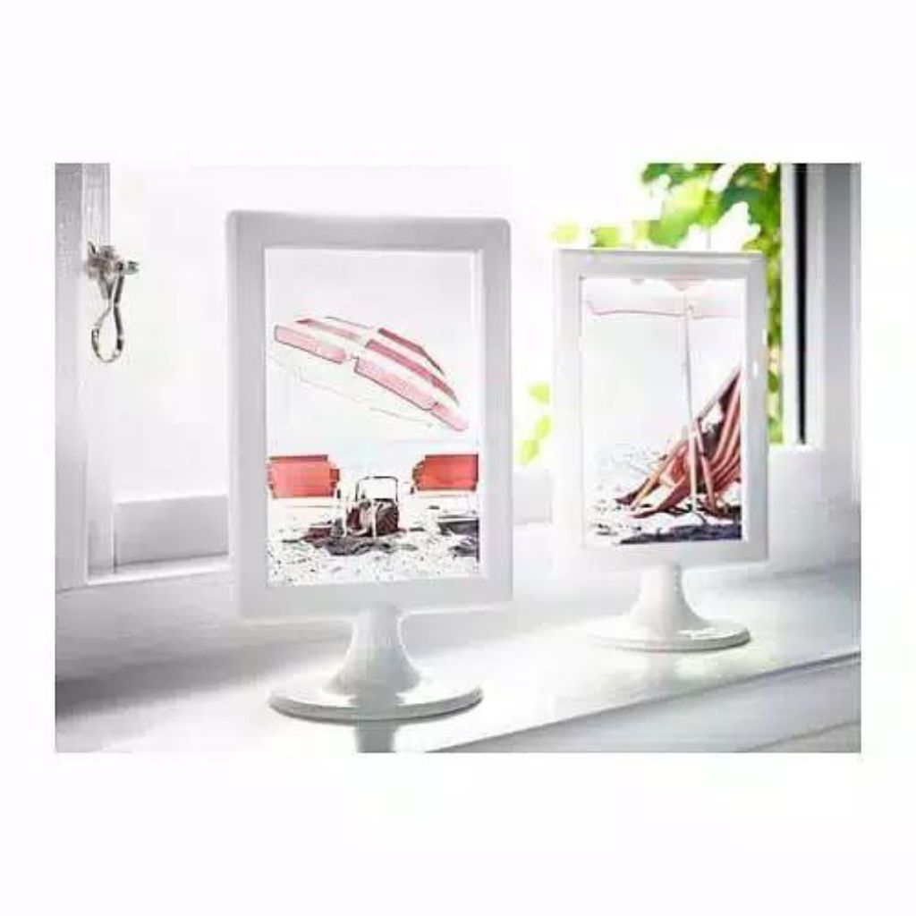 frame bingkai foto 2 sisi/frame foto plastik