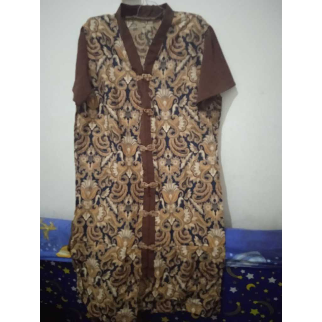 DRESS BATIK PRELOVED DRESS BATIK JUMBO BATIK WANITA BATIK UKURAN JUMBO DRESS JUMBO GAUN WANITA GAUN 