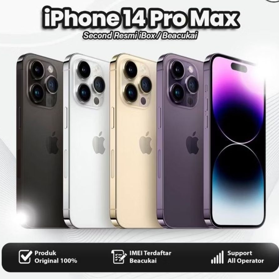 iPhone 14 PRO MAX ORIGINAL SECOND Fullset