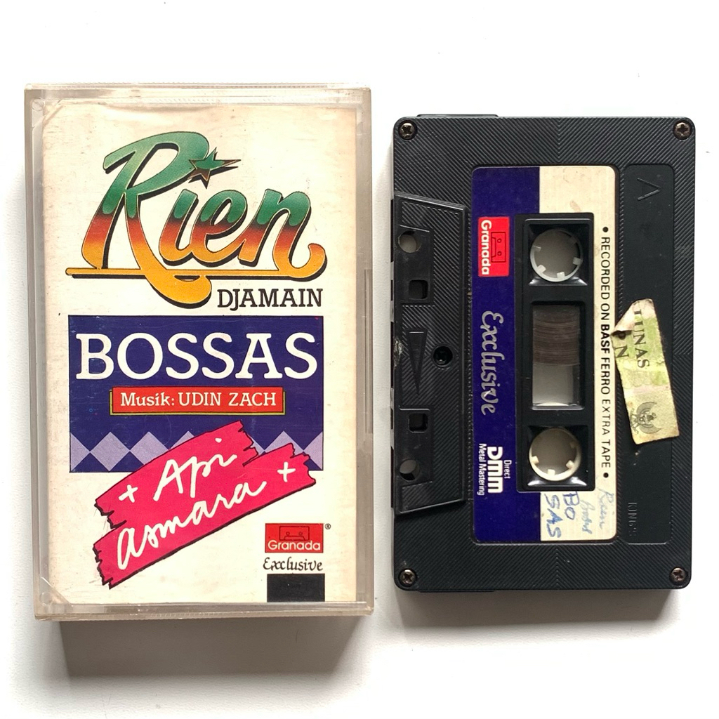 Kaset Pita Rien Djamain / Udin Zach - Bossas / Api Asmara (GRANADA RECORD)