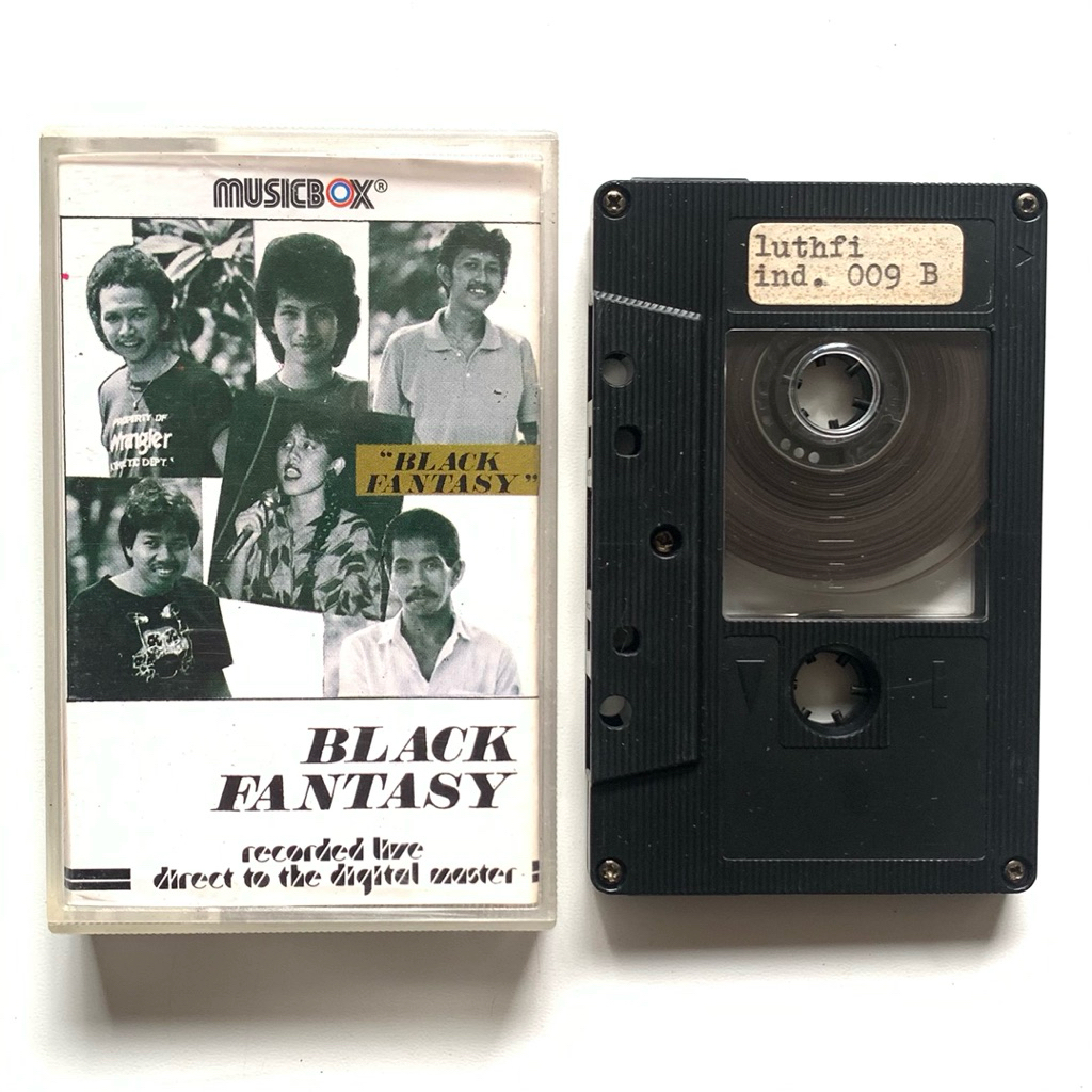 Kaset Pita Black Fantasy - Black Fantasy (1980 MUSICBOX)