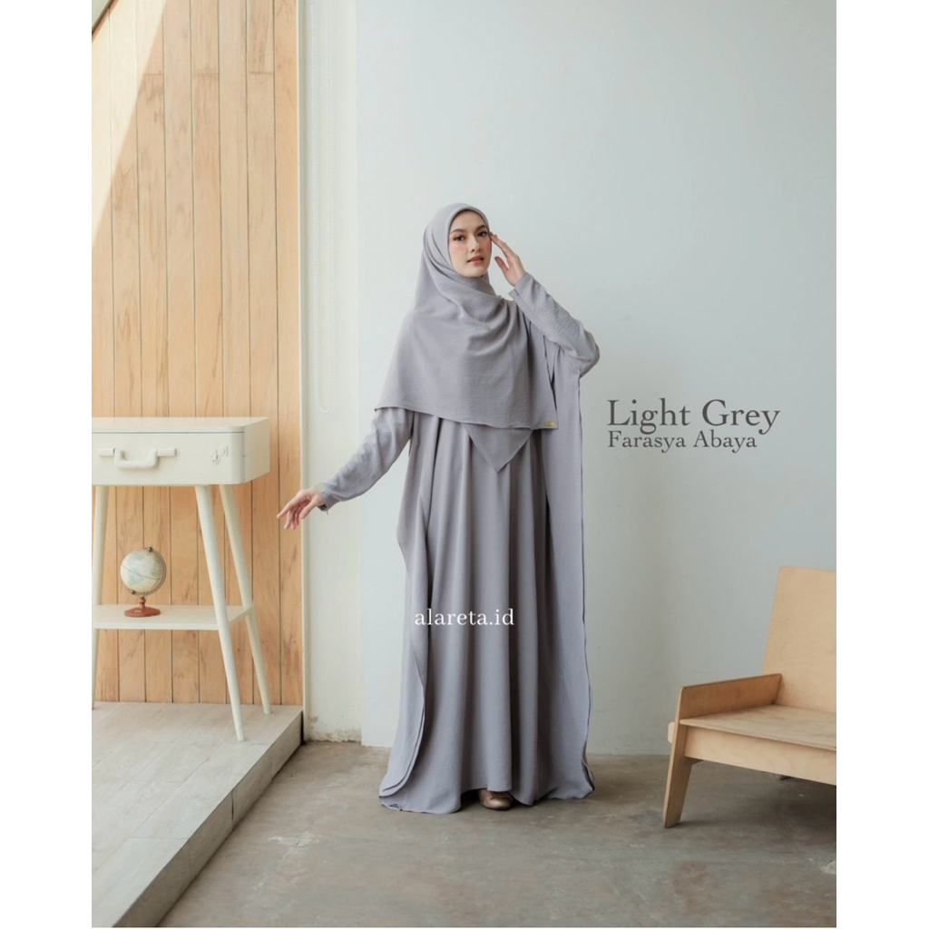 FARASYA ABAYA SET KHIMAR - by Alareta