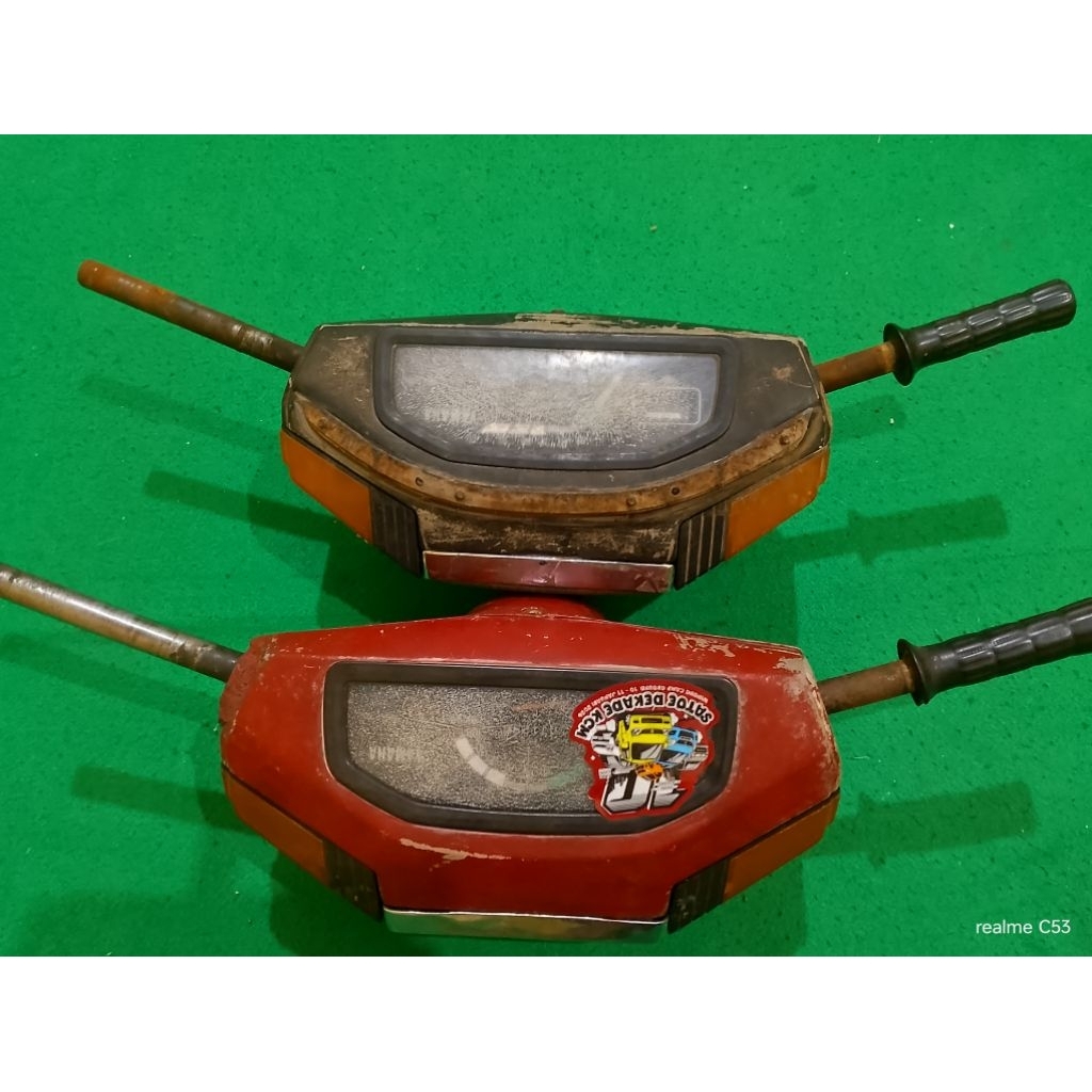 batok kepala yamaha v80 super deluxe alias robot set sesuai foto