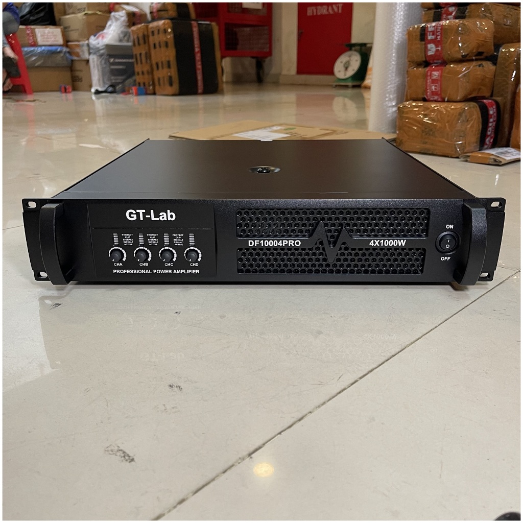 GT Lab By RDW DF10004PRO Power GT Lab 4 Channel 4X1000 Watt Original Class H