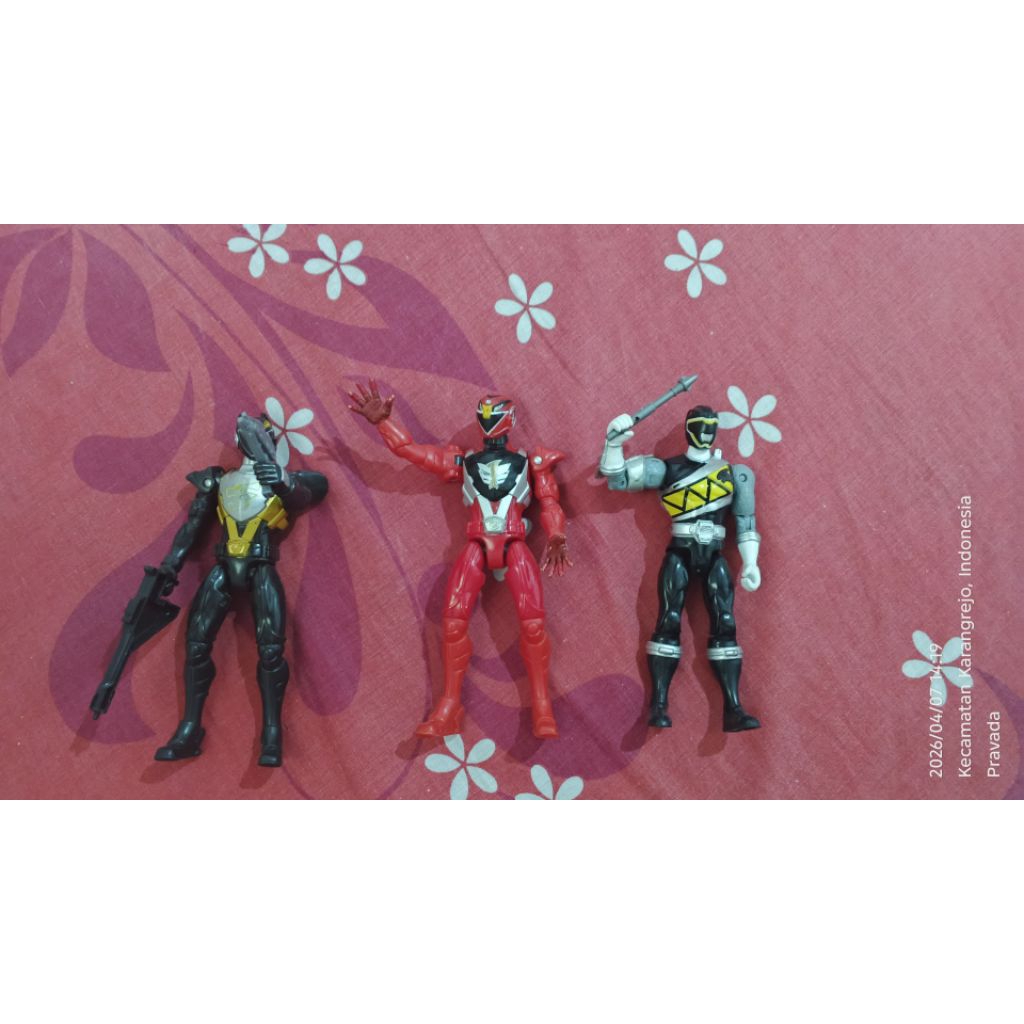 power rangers set ori bandai
