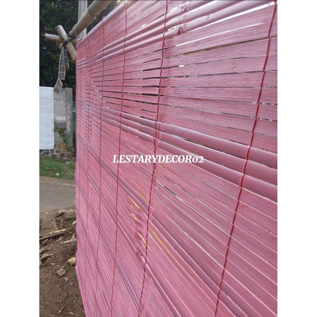 TIRAI BAMBU TIRAI GULUNG TIRAI OUTDOORR TIRAI ANTI AIR KERAY WIDE