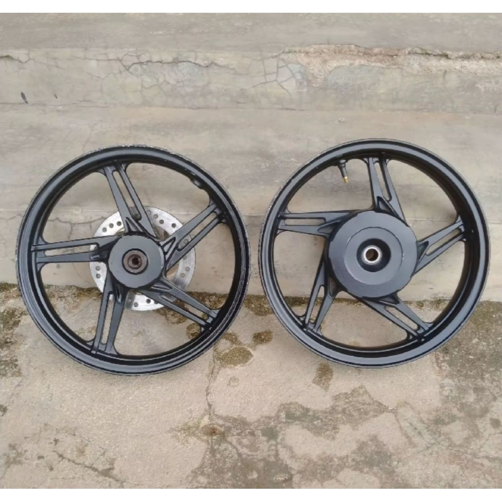 VELG DEPAN BELAKANG BEAT STREET K81 BEAT ESP ECO ORIGINAL COPOTAN VELG RACING BEAT STREET 2017-19