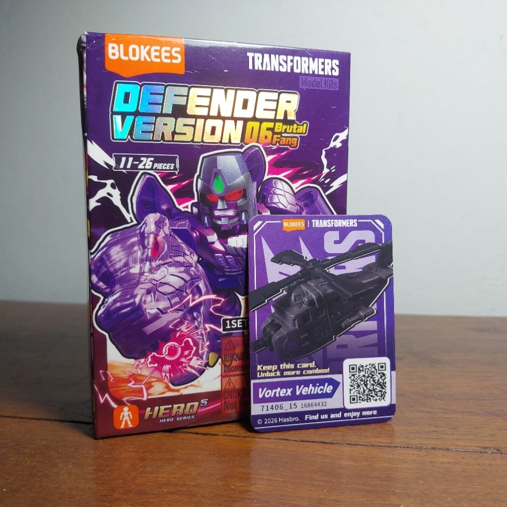 Blokees Transformers Defender version 06 vortex