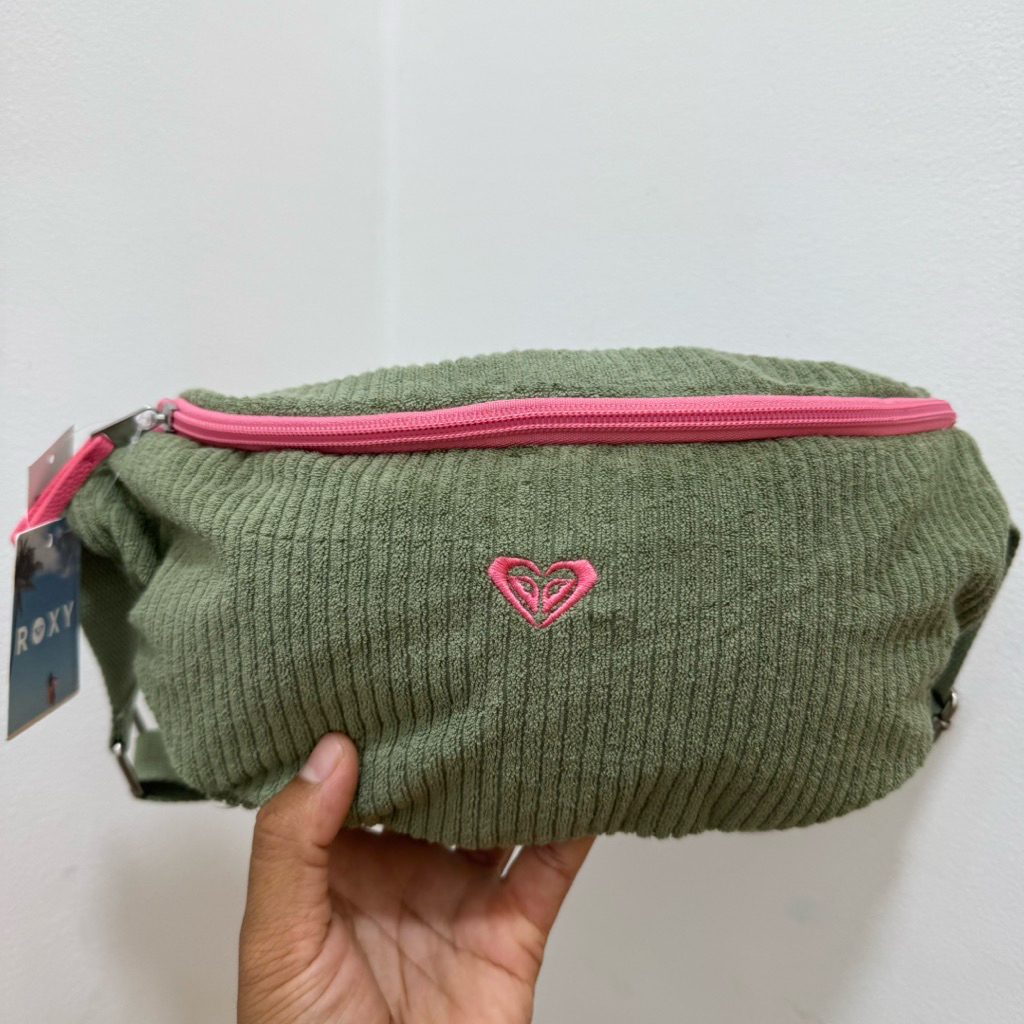 TAS SLEMPANG WANITA ROXY ORIGINAL TRUE COLOR WAISTPACK