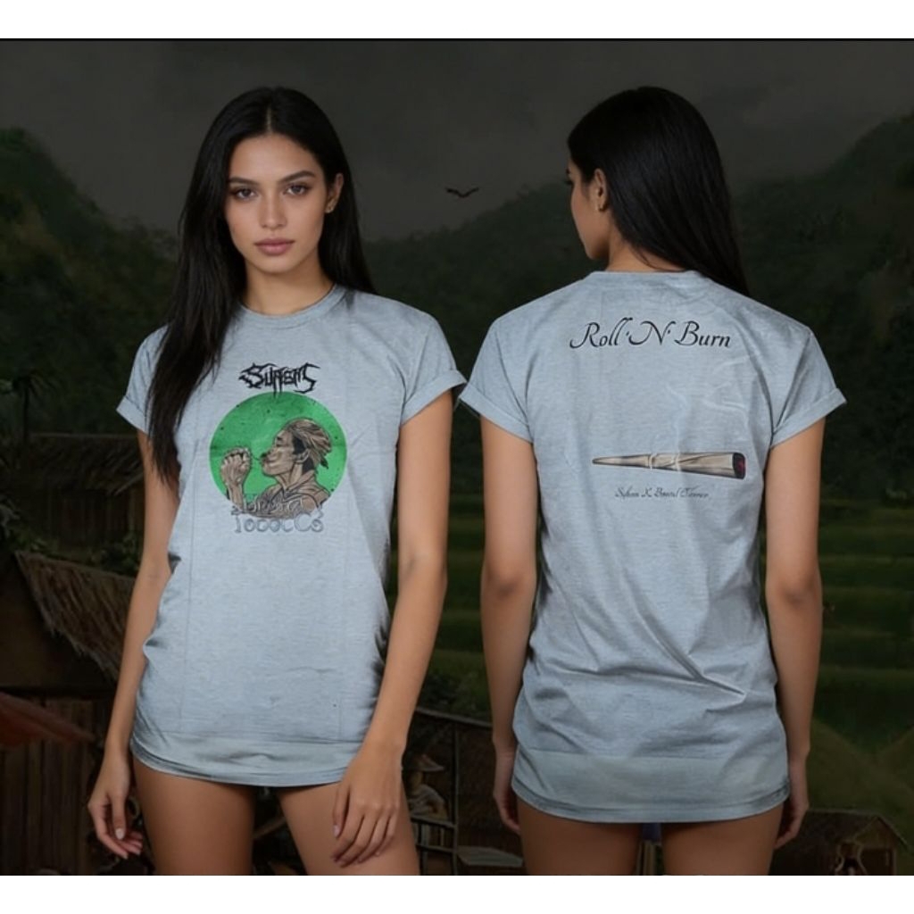 SUFISM - BURN N ROLL - TSHIRT DISTRO / T-SHIRT MUSIK - DEATH METAL