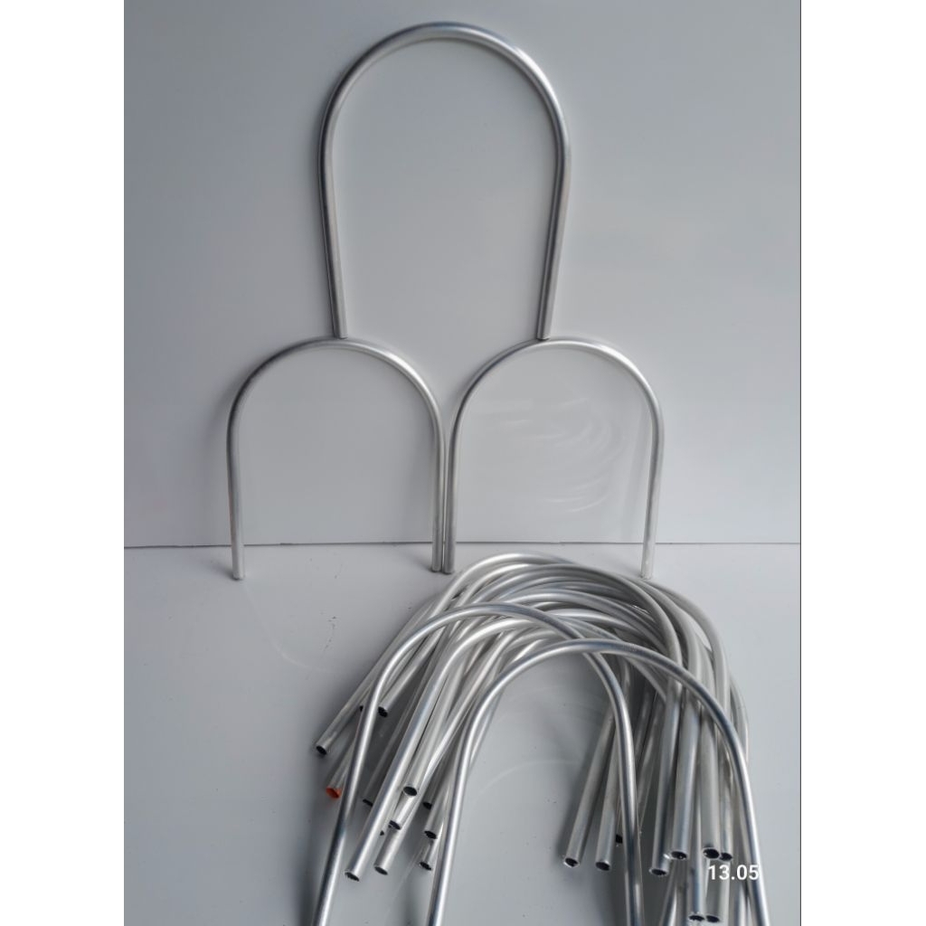 PIPA RAK PIRING RAK GELAS ALUMINIUM