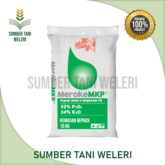 REPACK PUPUK MEROKE MKP - MKP - KEMASAN REPACK - 10KG - PT MEROKE TETAP JAYA