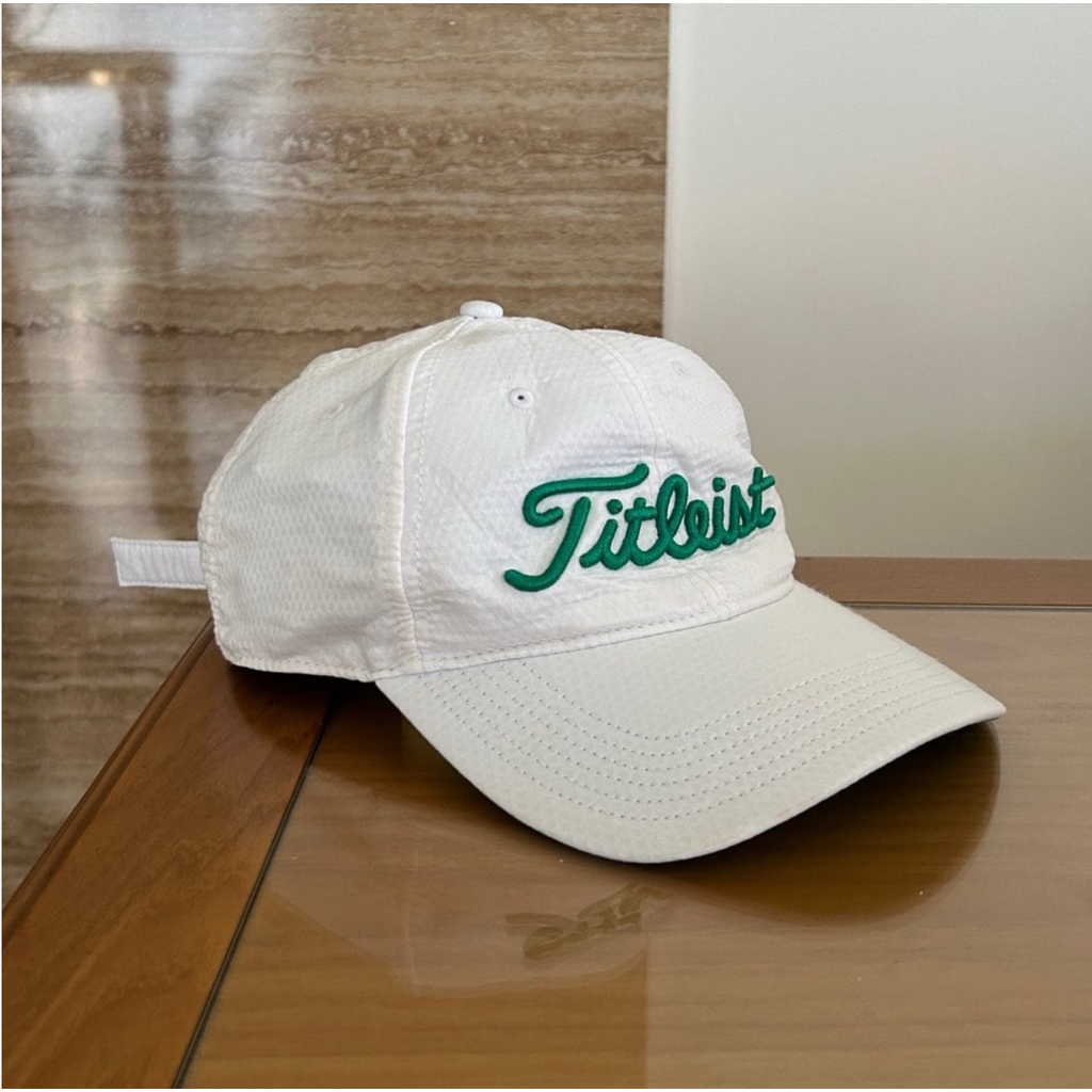 Titleist Golf Cap – Green & White  (ORIGINAL)