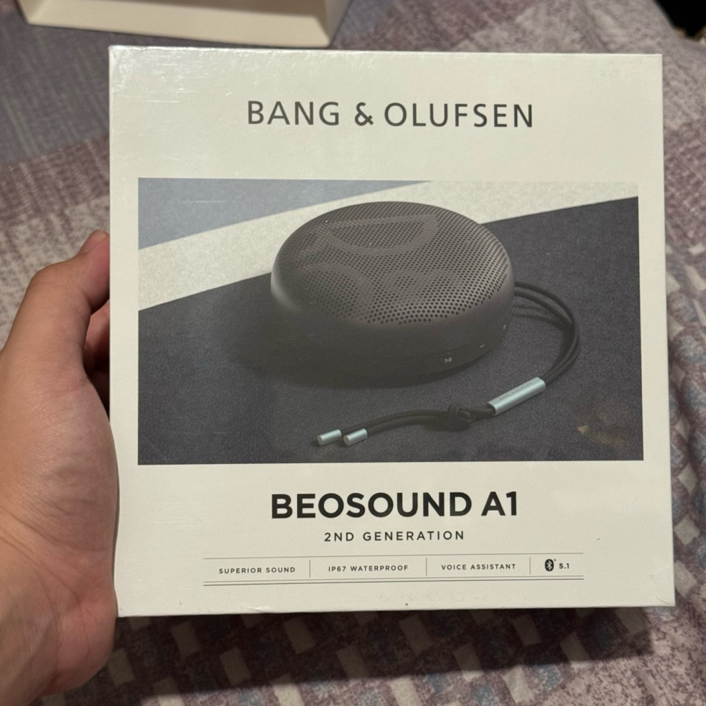 Bang & Olufsen Beosound A1 2nd Generation - Anthracite Oxygen