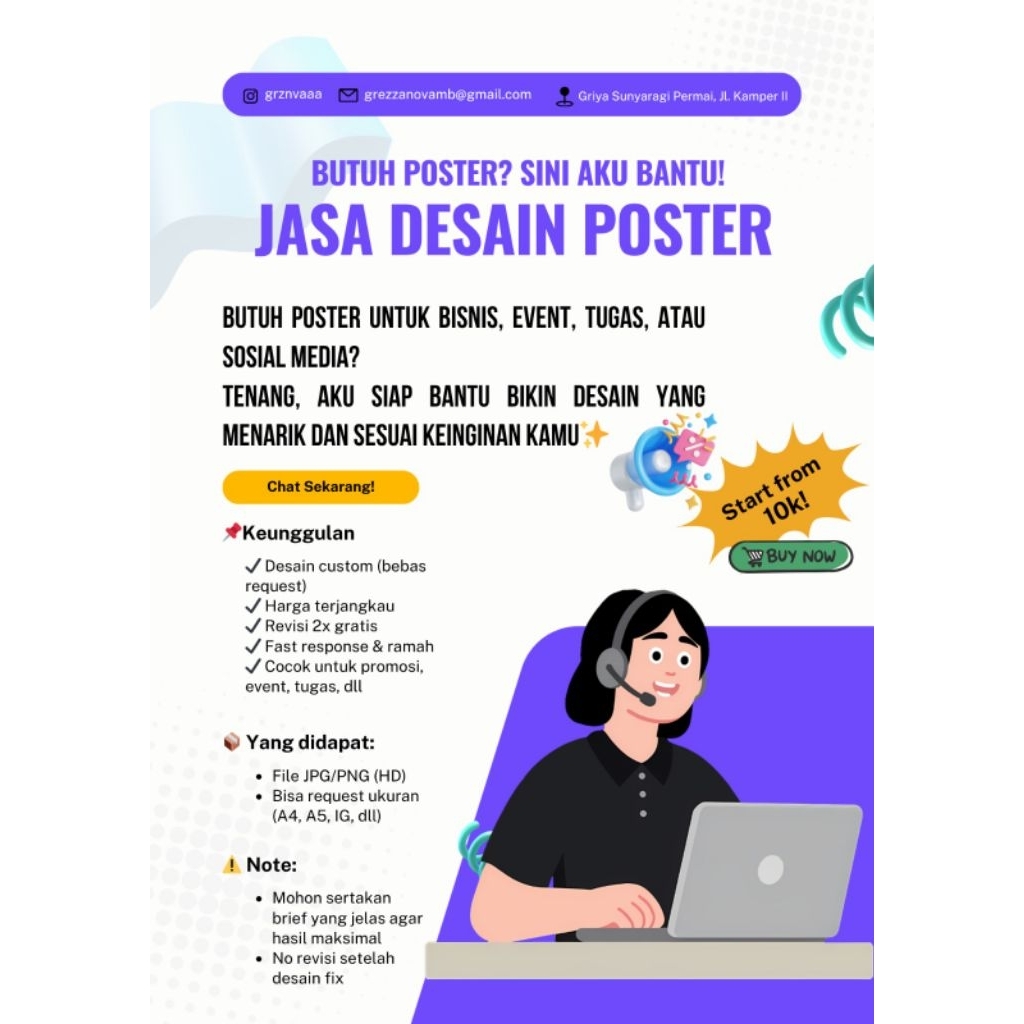 Jasa Pembuatan Poster