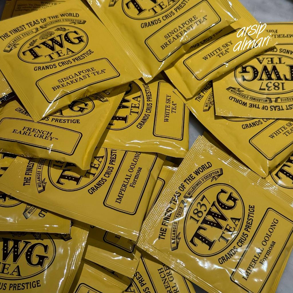 TWG SACHET | PREMIUM TEA BAG SINGAPORE | TEH SINGAPURA