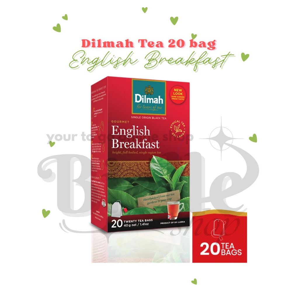Teh Dilmah English Breakfast isi 20 kantong