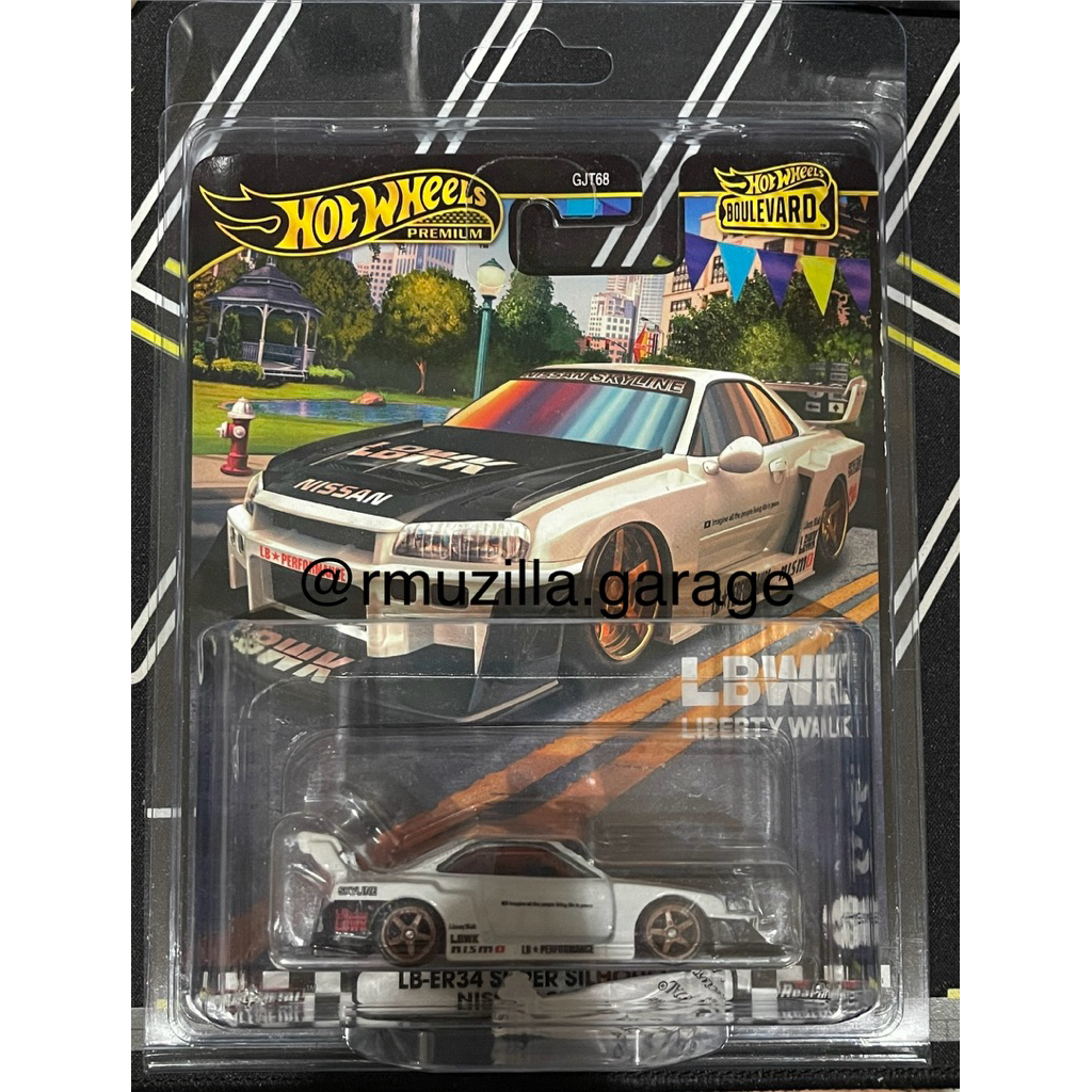 hot wheels premium r34 lbwk