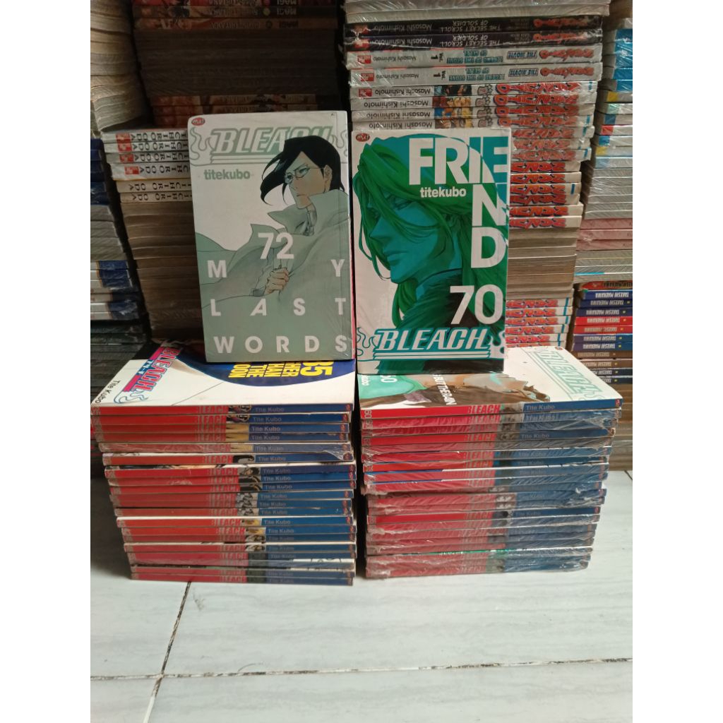 Komik Bleach vol 35 36 37 38 39 40 42 48 55 60 61 62 63 64 65 66 67 68 70 72