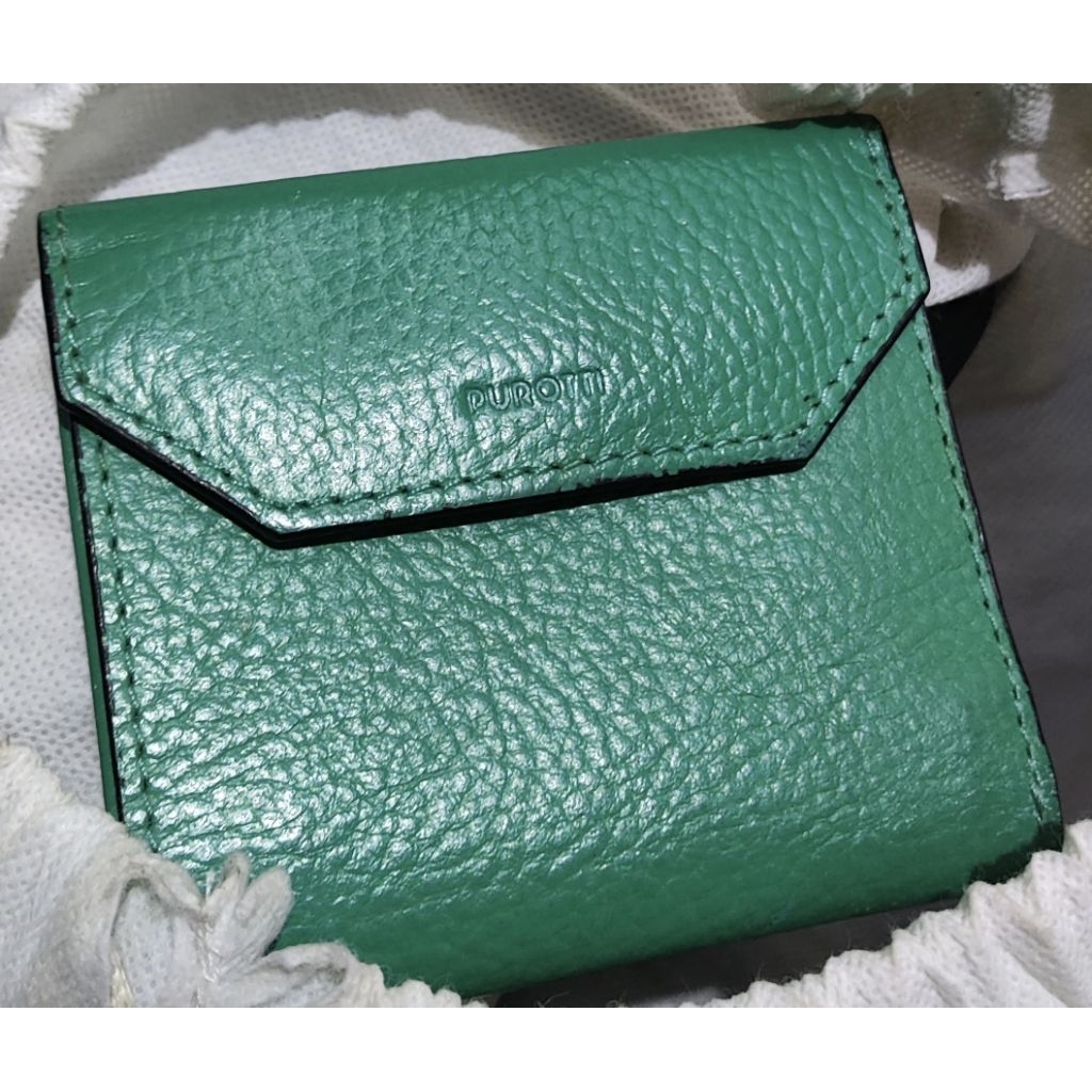 (PRELOVED) tas kulit / dompet kulit / sincerely sea / purotti