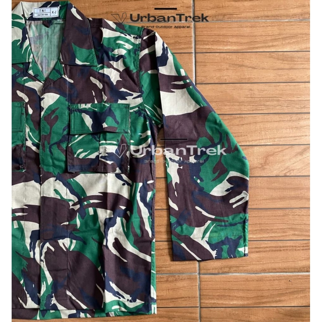 Baju Setelan Seragam PDL TNI Bahan SRITEX WOOL