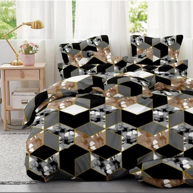 SPREI MOTIF AESTHETIC LUCU dan CANTIK UKURAN 180X200 160X200 120X200 SPREI SAJA