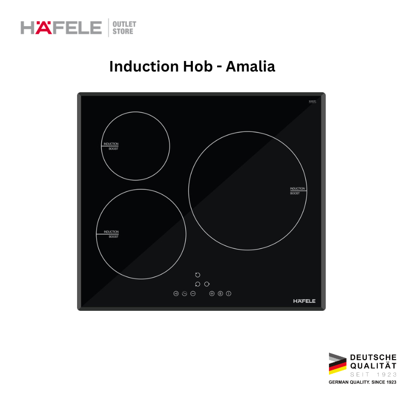 Hafele Kompor Induksi Tanam Amalia – Induction Hob Built-in Listrik Modern