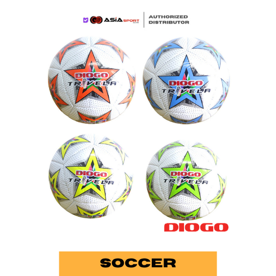 Soccer Ball Diogo Trivela | Sepak Bola & Futsal | Bola Sepak Diogo Trivela ( Size 3)