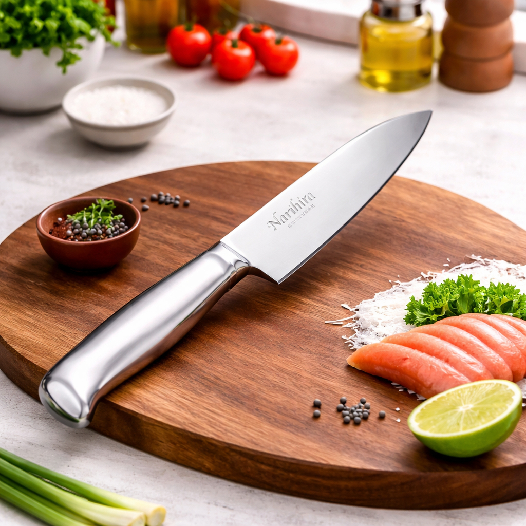 Narihira Gyutou Knife Pisau Daging - Pisau Dapur Stainless I Japaness Knife