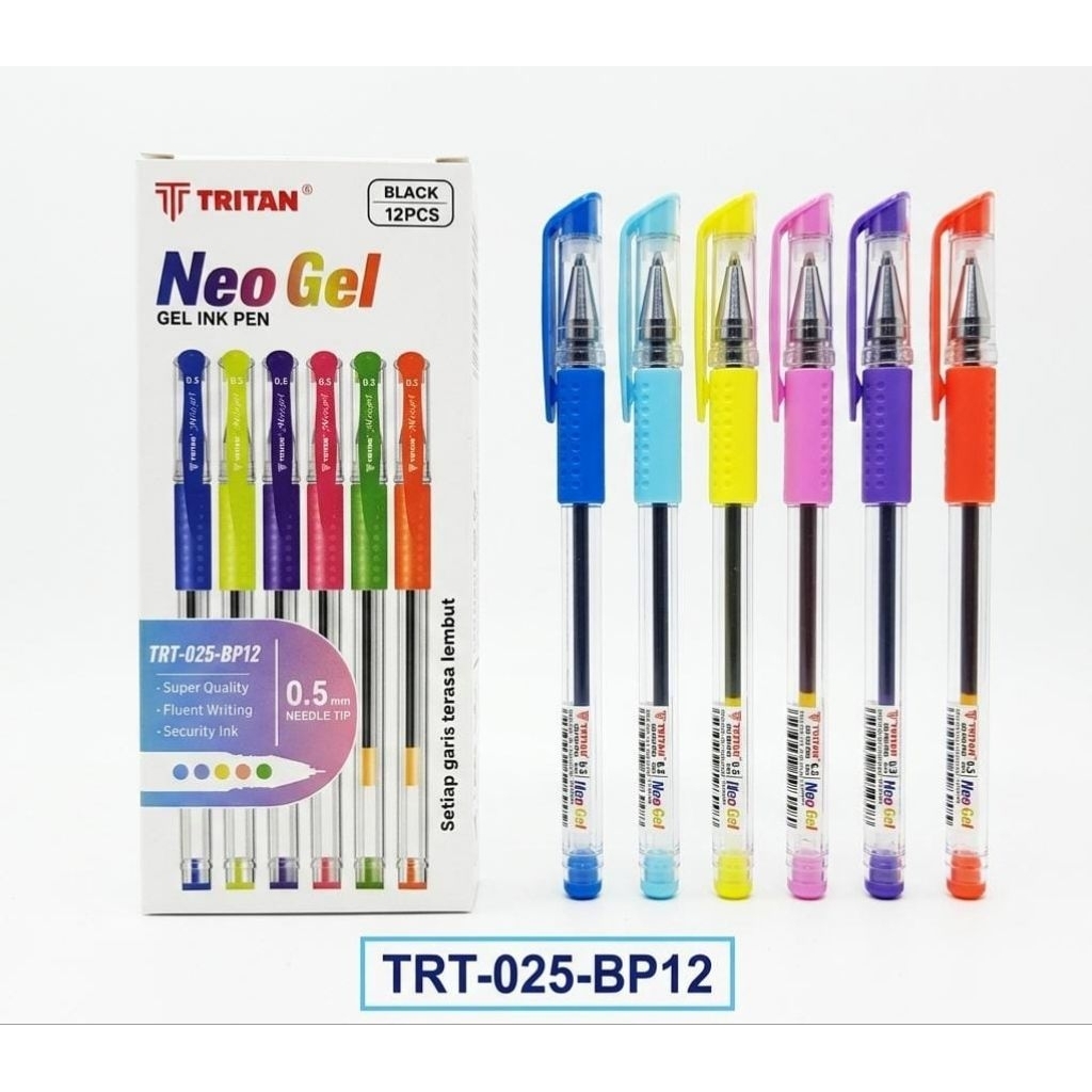 (12pcs) pulpen gel STARK RAINBOW/pulpen gel Stark ST-9002