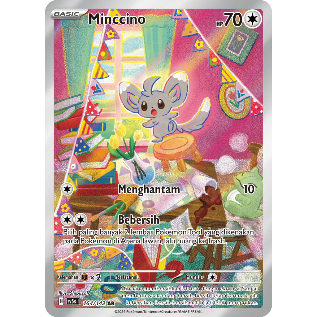 Minccino AR Sv5s Indonesia