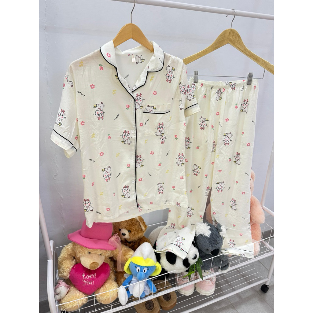 Baju Tidur Piyama CP Kitty