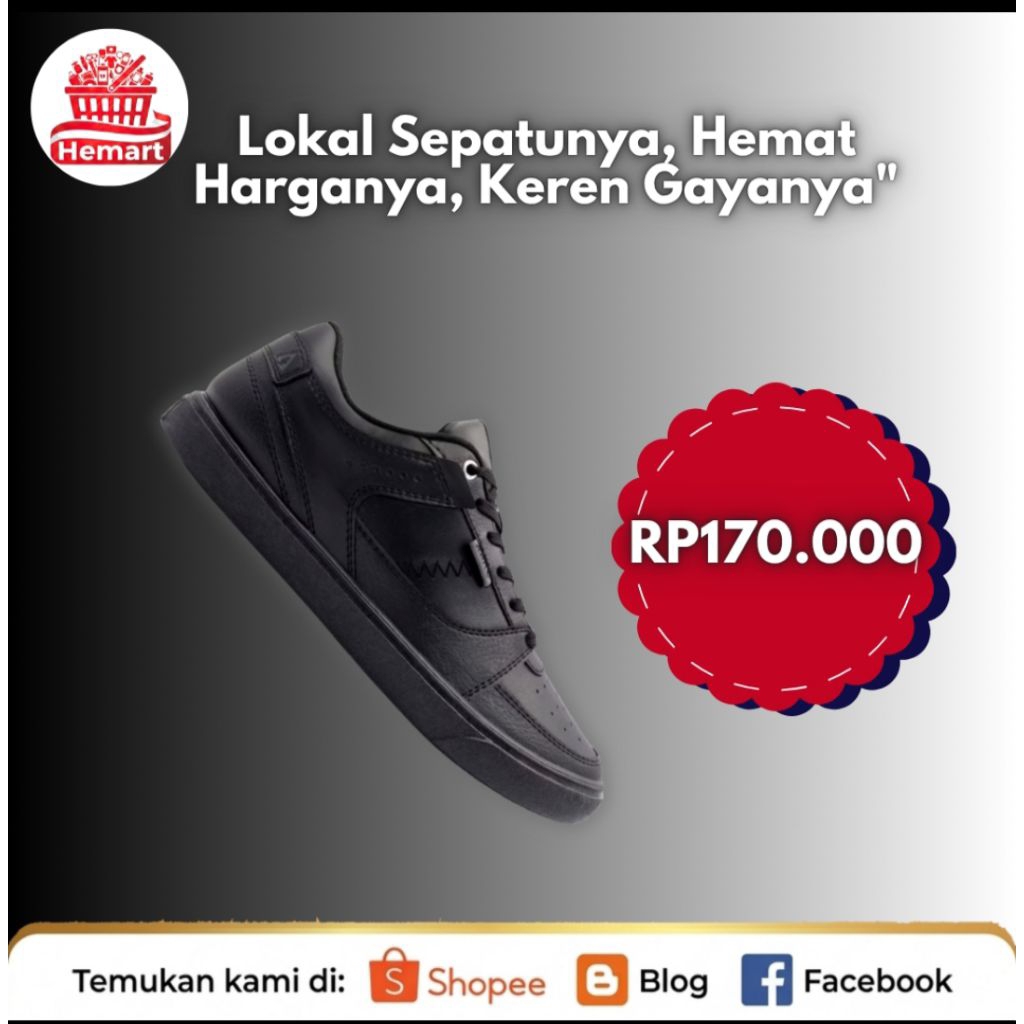 Aerostreet hoops low 2.0 black