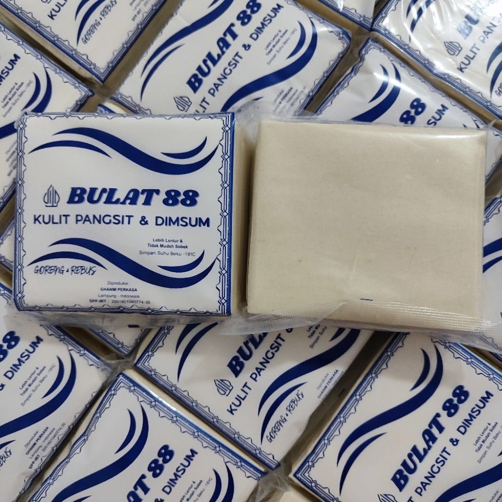 Kulit Pangsit / Kulit Dimsum Bulat 88 Halal
