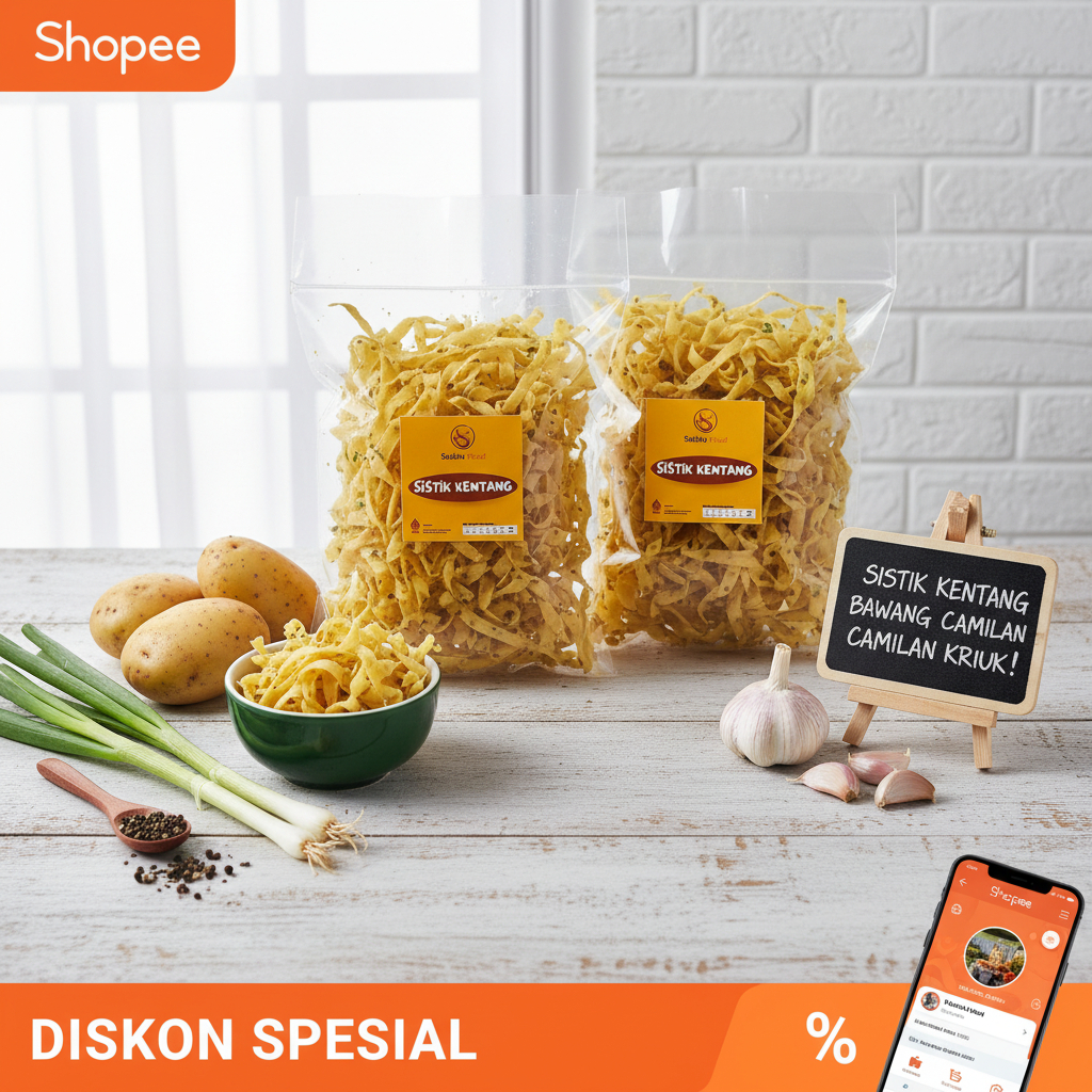 Stik Bawang Kriuk – Camilan Gurih dan Renyah