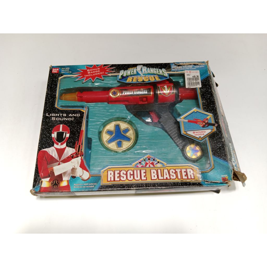 Bandai Rangers Rescue Blaster Sword Lightspeed Rescue
