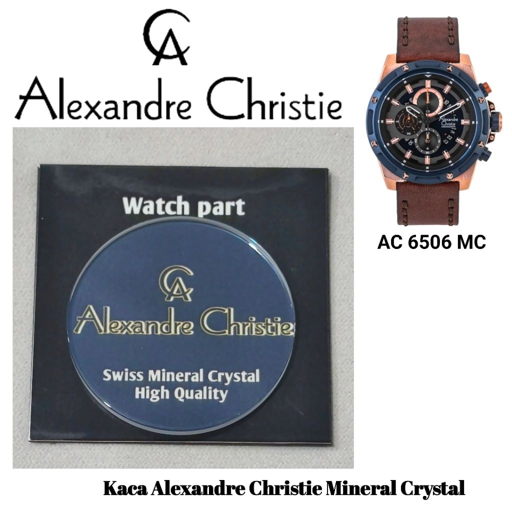 Kaca Jam Tangan Alexandre Christie AC 6506 MC