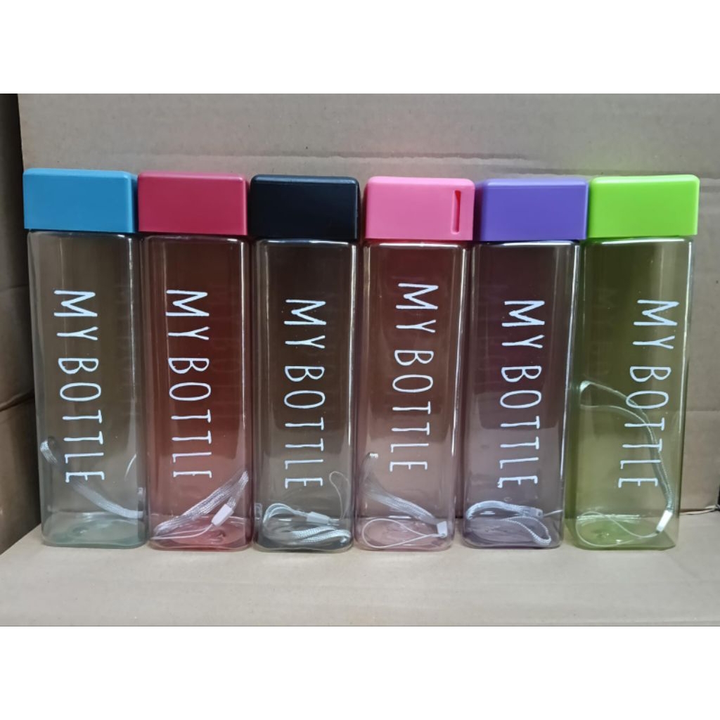 /BOTOL MINUM PLASTIK MY BOTLE KOTAK/